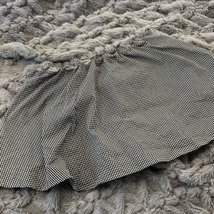 Babaton checkered bandeau top